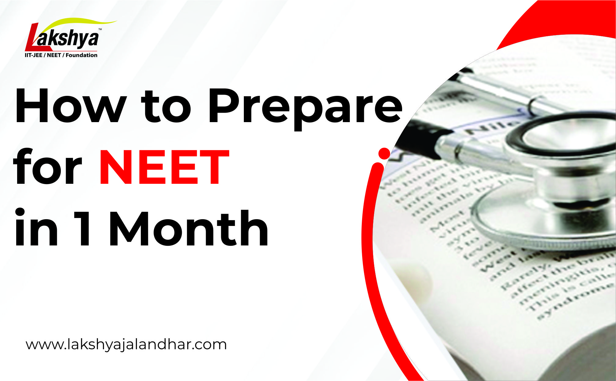 How to Prepare for NEET in 1 Month